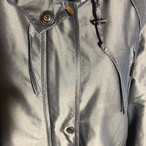 Rare Boeing Collectible Unisex Hooded Parka Jacket | Metallic Green-Bronze XL - Picture 7 of 15